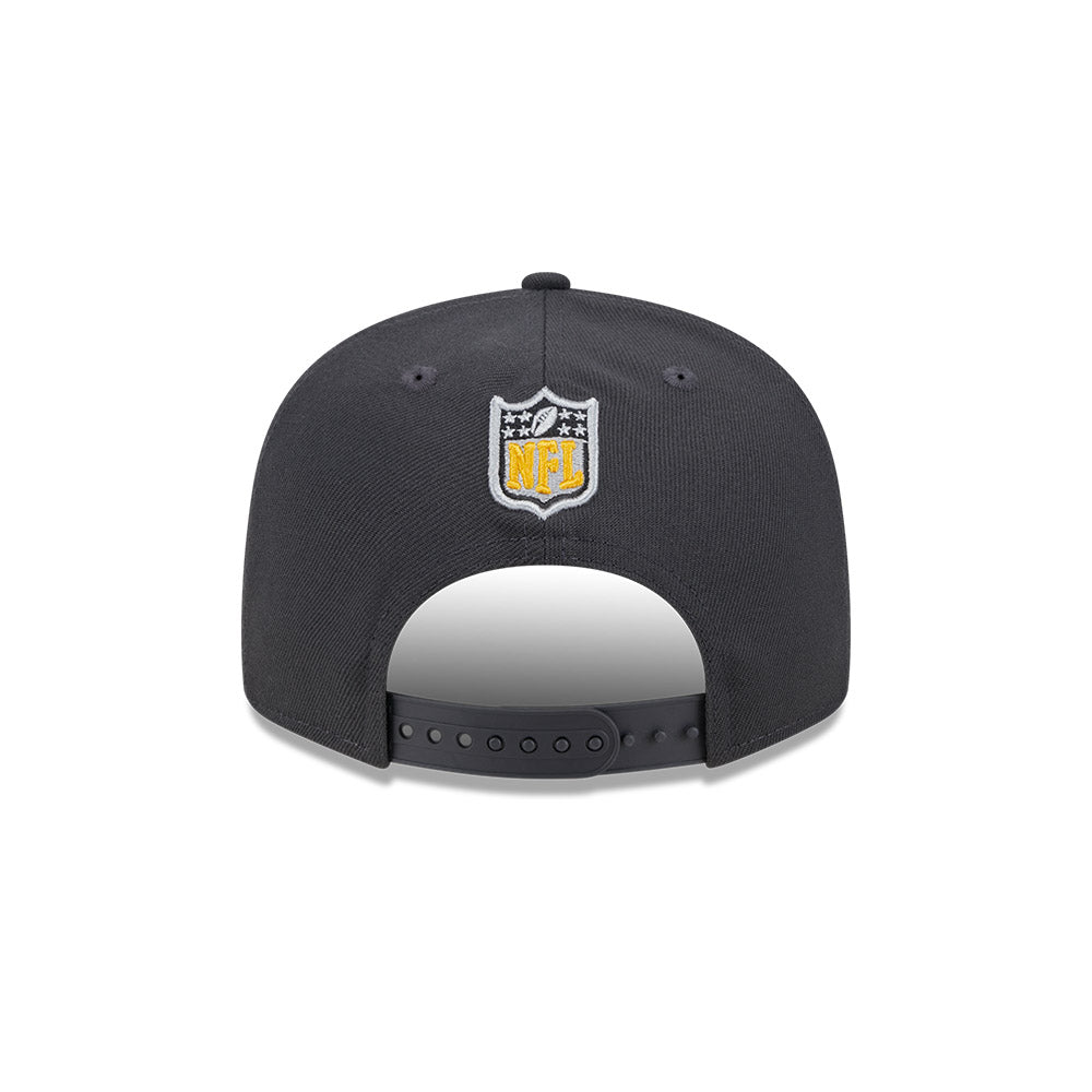 Pittsburgh Steelers New Era 2024 NFL Draft 9FIFTY Snapback Hat - Graphite