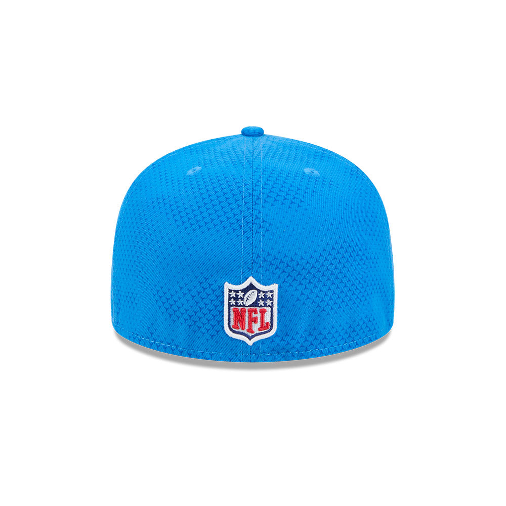Detroit Lions New Era 2024 Sideline 59FIFTY Fitted Hat - Light Blue