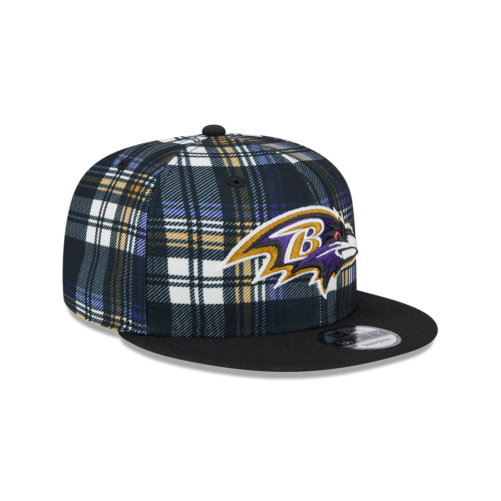 Baltimore Ravens New Era 2024 Sideline Statement 9FIFTY Snapback Hat - Black