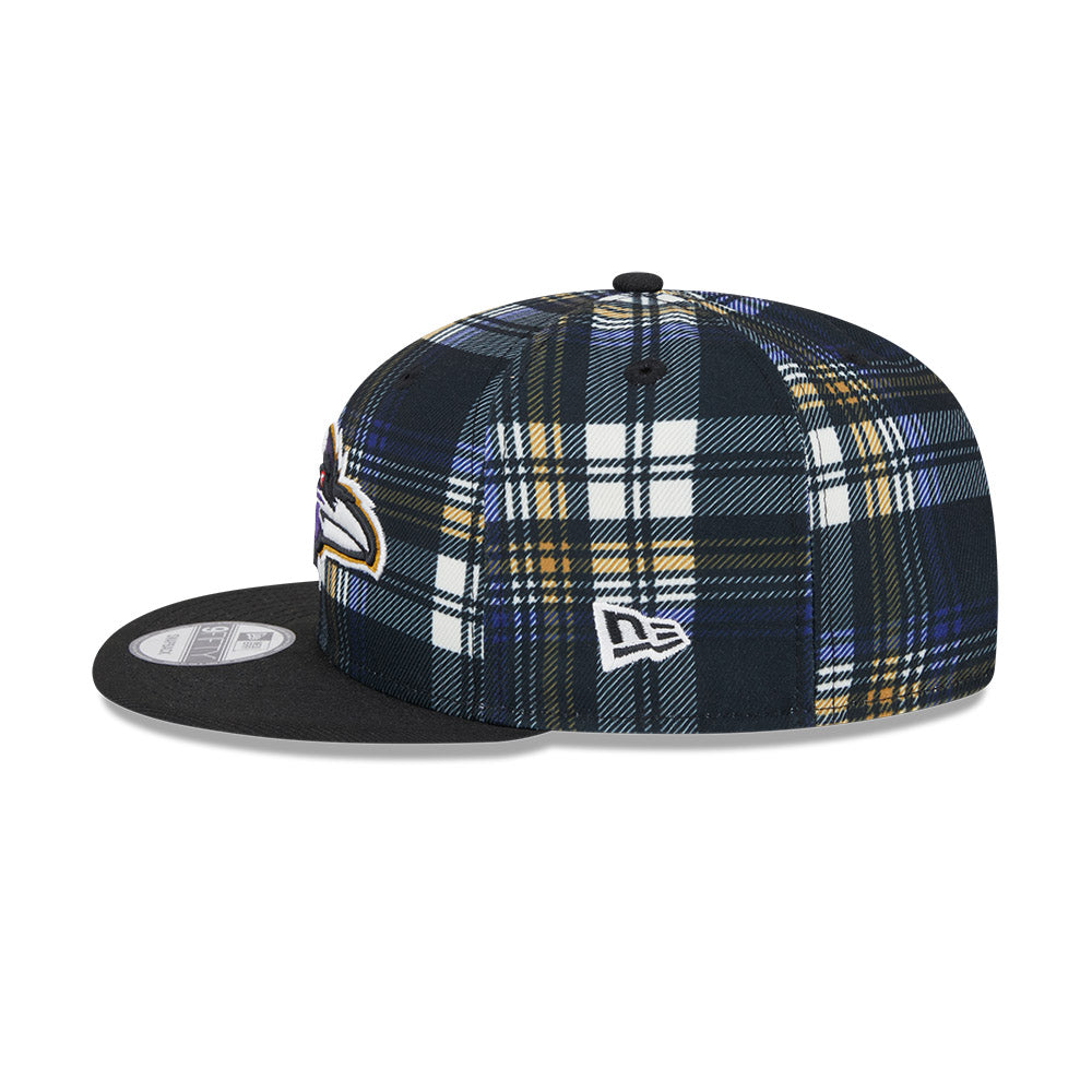 Baltimore Ravens New Era 2024 Sideline Statement 9FIFTY Snapback Hat - Black