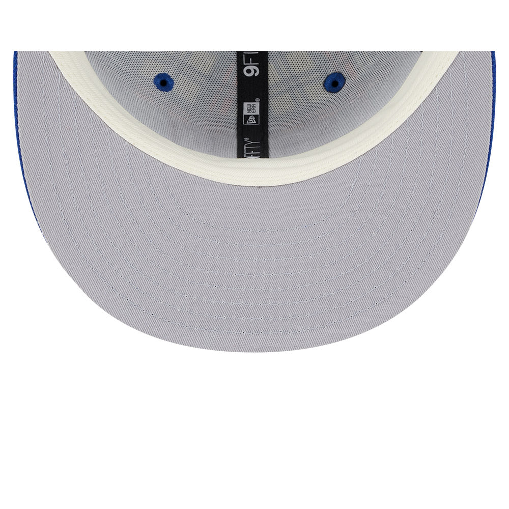 New York Giants New Era 2024 Sideline Statement 9FIFTY Snapback Hat - Blue