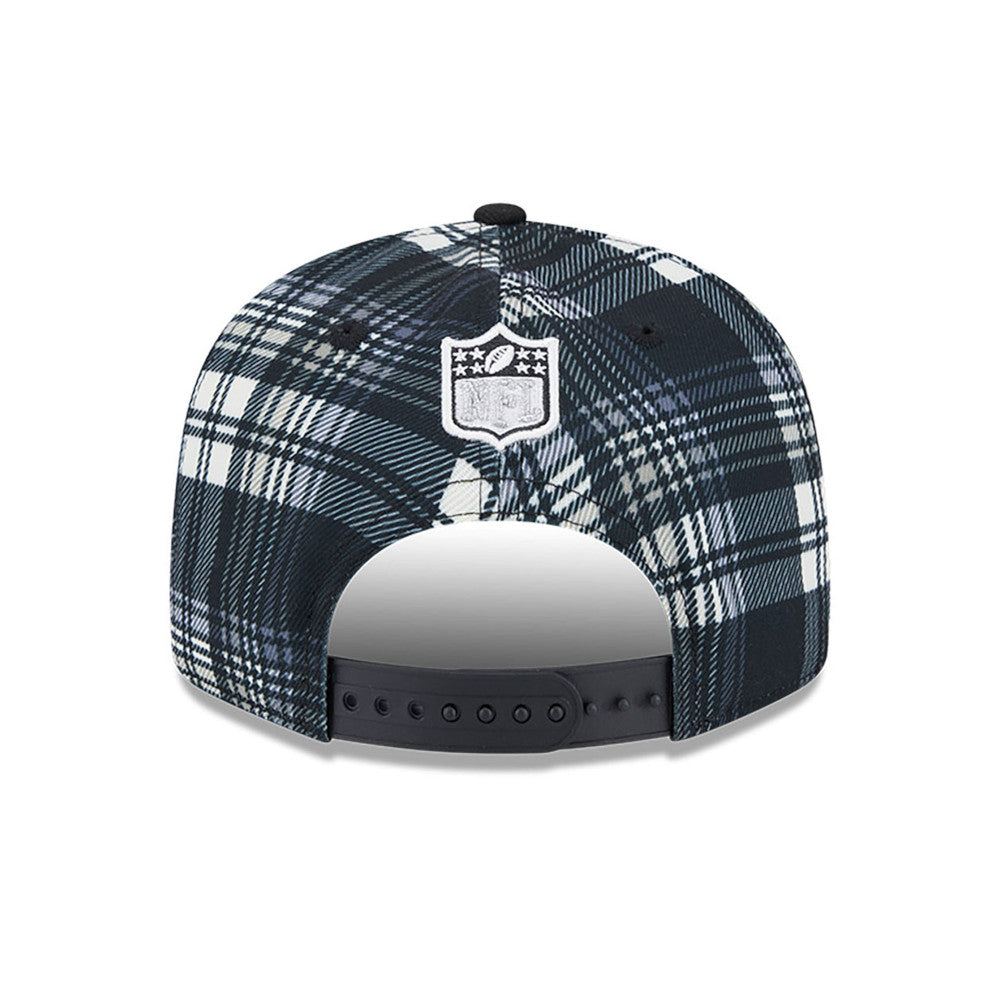 Las Vegas Raiders New Era 2024 Sideline Statement 9FIFTY Snapback Hat - Gray