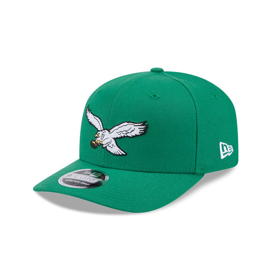 Philadelphia Eagles New Era THROWBACK 9Seventy Snapback NFL Hat - Kelly Green