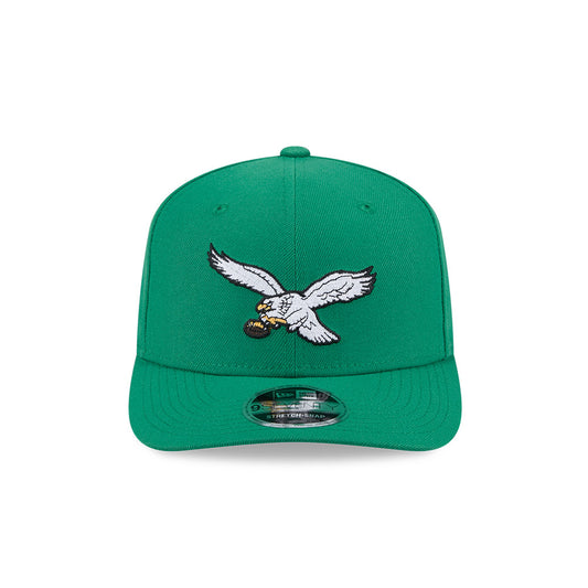 Philadelphia Eagles New Era THROWBACK 9Seventy Snapback NFL Hat - Kelly Green