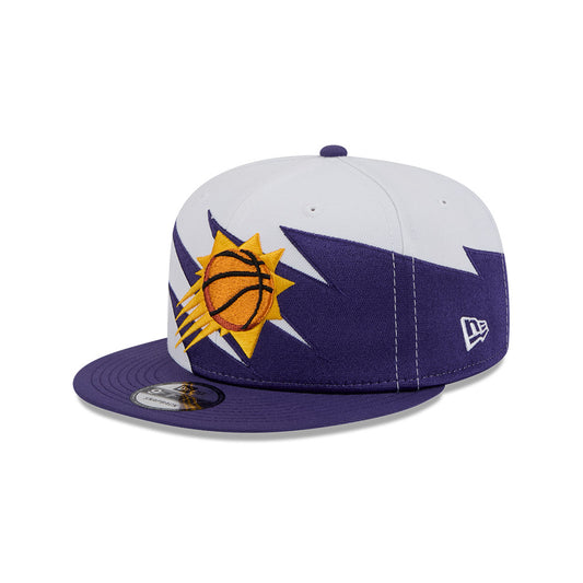 Phoenix Suns New Era JAGGED 9Fifty Snapback Hat = Purple/Orange