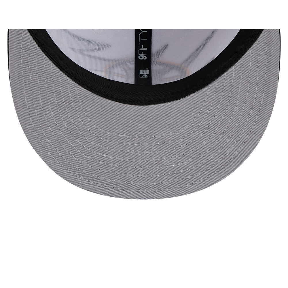 Boston Bruins New Era JAGGED 9Fifty Snapback Hat = Black/Yellow