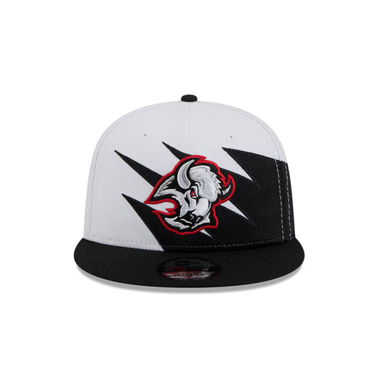 Buffalo Sabres New Era JAGGED 9Fifty Snapback Hat = Black/Red