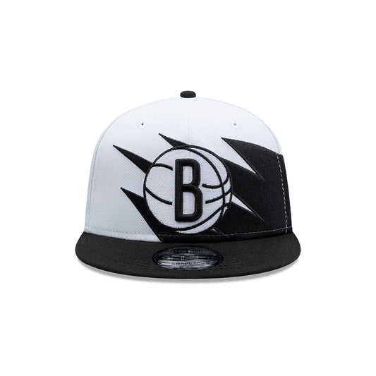 Brooklyn Nets New Era JAGGED 9Fifty Snapback Hat = Black