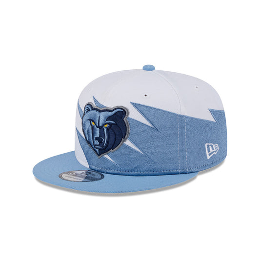 Memphis Grizzlies New Era JAGGED 9Fifty Snapback Hat = Memphis Blue/Navy