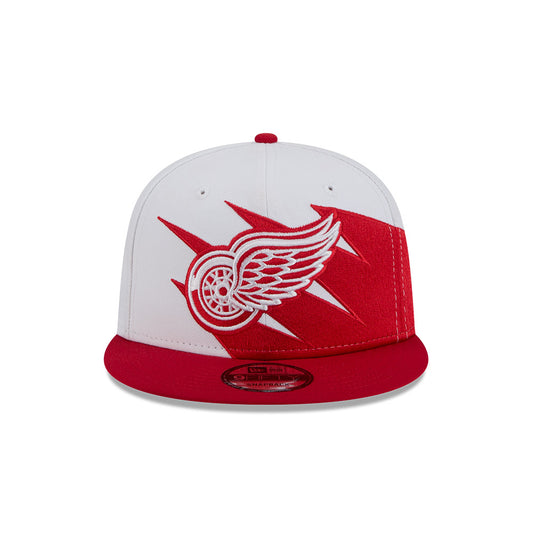 Detroit Red Wings New Era JAGGED 9Fifty Snapback Hat = Red