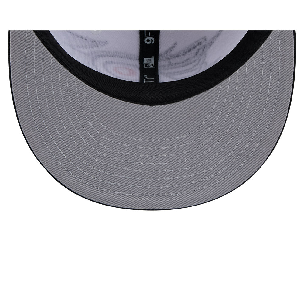 Philadelphia Flyers New Era JAGGED 9Fifty Snapback Hat = Black/Orange