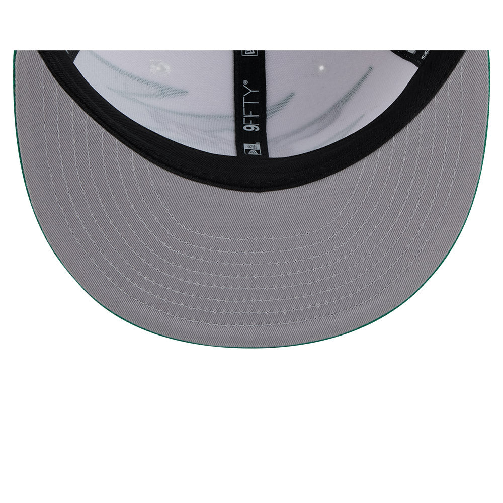 Philadelphia Eagles New Era JAGGED 9Fifty Snapback Hat = Kelly Green