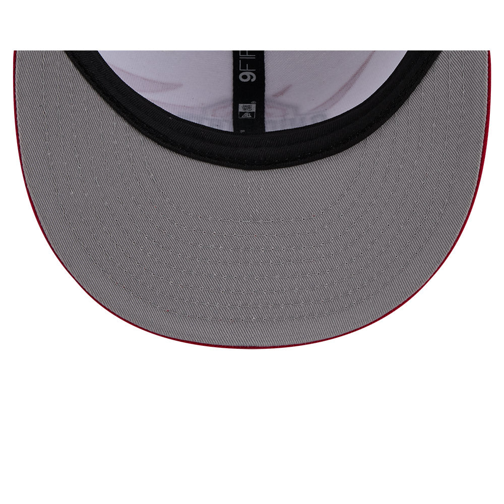 Ohio State Buckeyes New Era JAGGED 9Fifty Snapback Hat - Red/Black