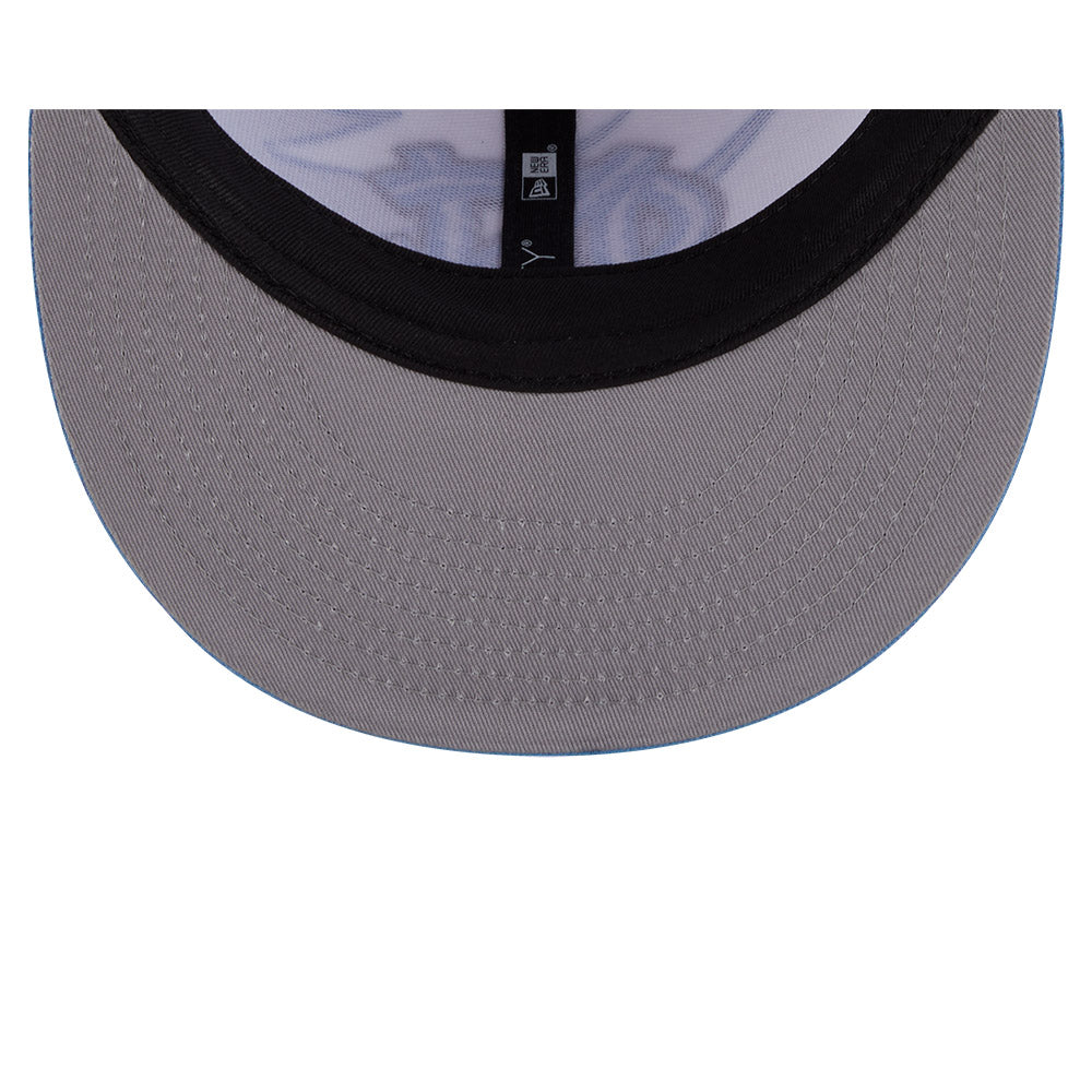 North Carolina Tar Heels New Era JAGGED 9Fifty Snapback Hat - Carolina Blue