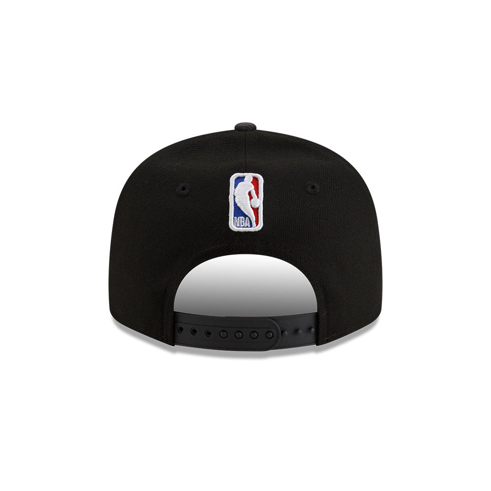 Golden State Warriors New Era Jersey Hook Statement Edition 9FIFTY Snapback Hat - Black
