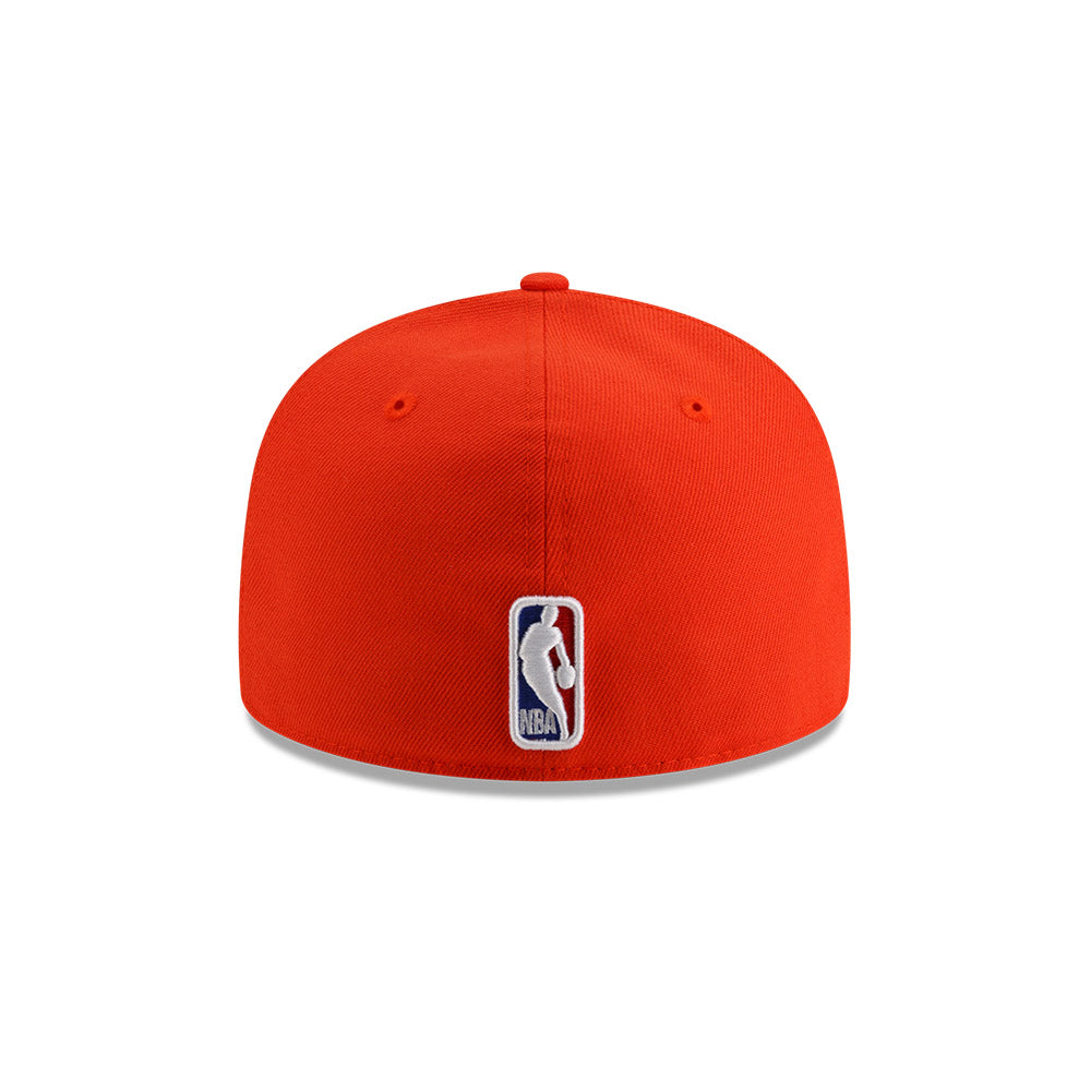 Oklahoma City Thunder New Era Jersey Hook Statement Edition 59Fifty Fitted Hat - Orange