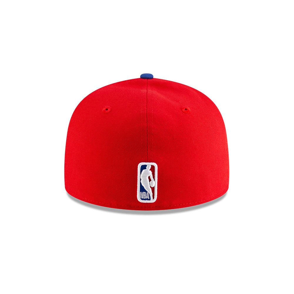 Philadelphia 76ers New Era Jersey Hook Statement Edition 59Fifty Fitted Hat - Red/Blue