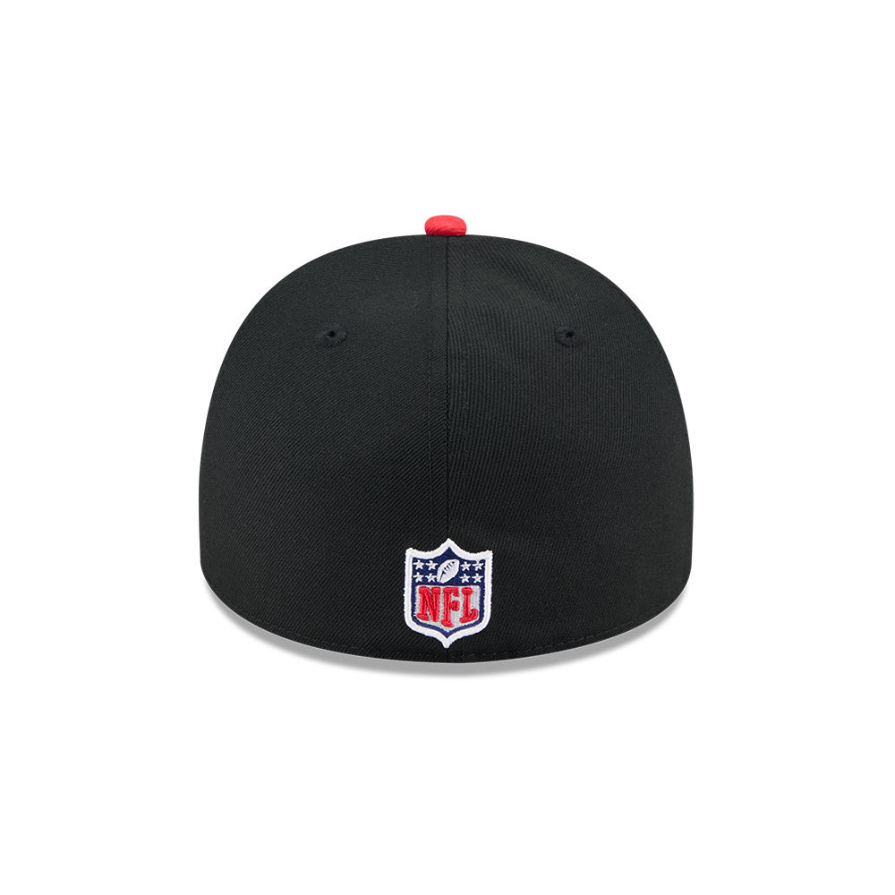 Houston Texans New Era 2025 NFL Draft On Stage A-Frame 59FIFTY Fitted Hat - Black/Red