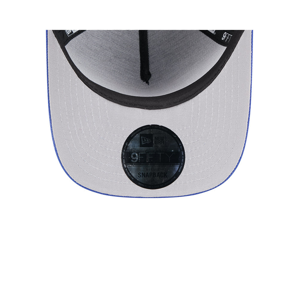 Buffalo Bills New Era 2025 NFL Draft A-Frame 9FIFTY Snapback Hat - Black/Royal