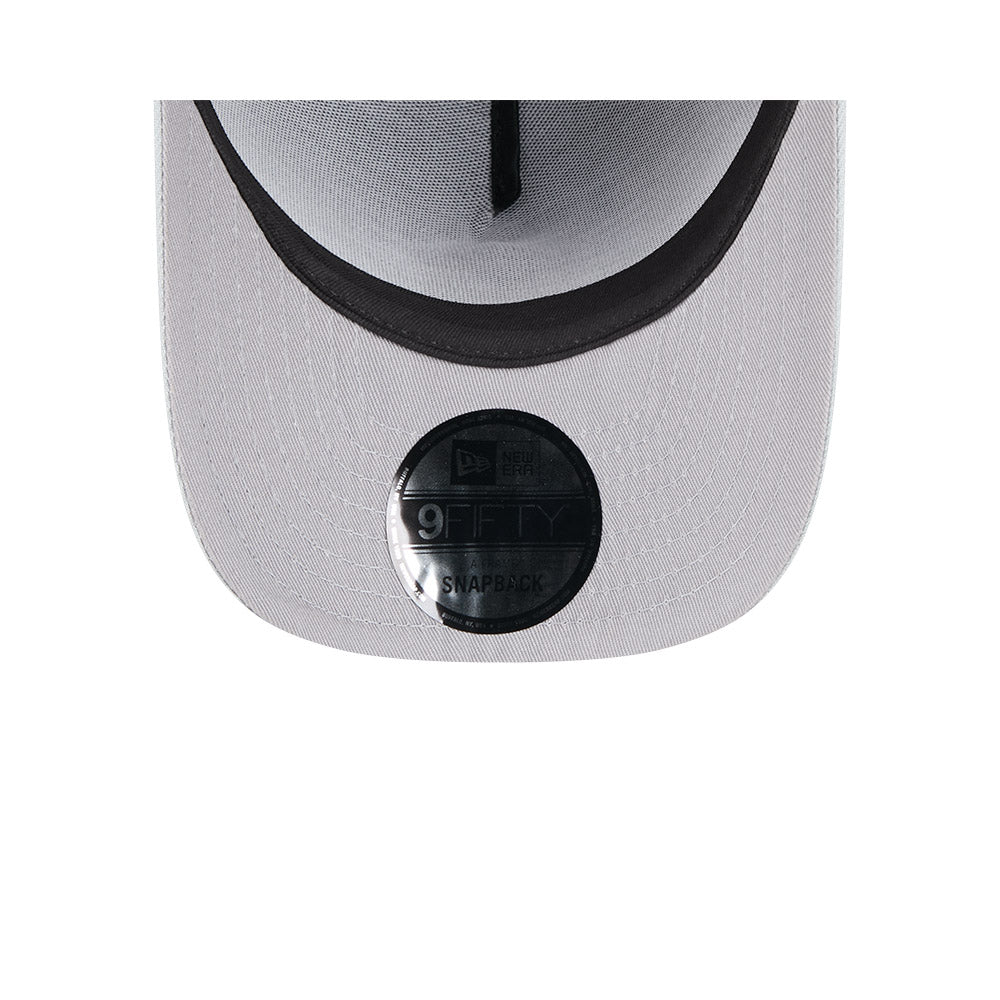 Las Vegas Raiders New Era 2025 NFL Draft A-Frame 9FIFTY Snapback Hat - Black/Gray