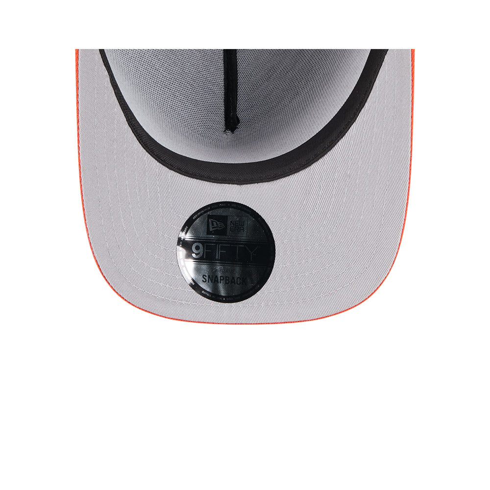 Cincinnati Bengals New Era 2025 NFL Draft A-Frame 9FIFTY Snapback Hat - Black/Orange