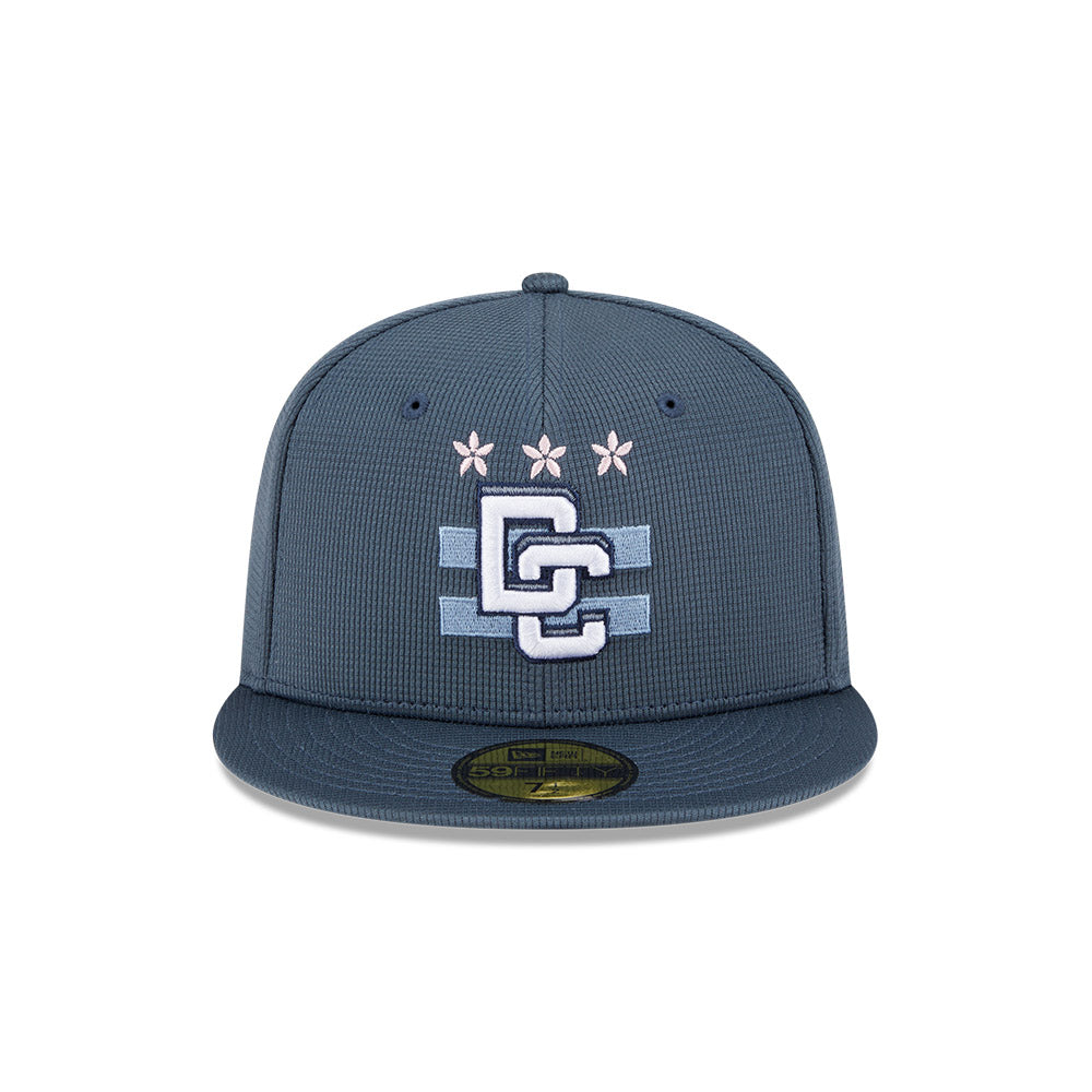 Washington Nationals New Era 2025 City Connect Batting Practice 59FIFTY Fitted Hat - Blue