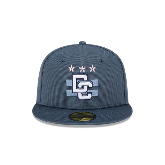 Washington Nationals New Era 2025 City Connect Batting Practice 59FIFTY Fitted Hat - Blue
