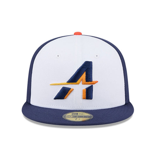 Houston Astros New Era 2025 City Connect 59FIFTY Fitted Hat - White/Navy