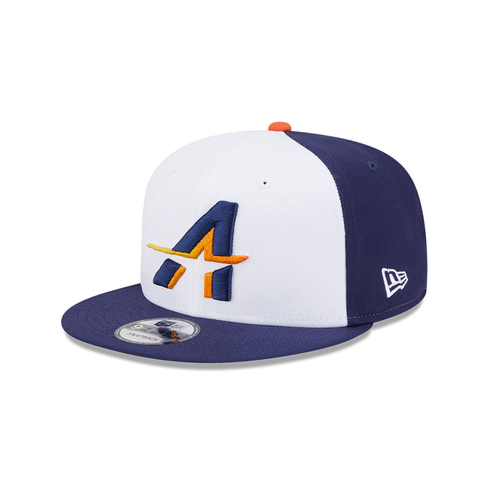 Houston Astros New Era 2025 City Connect 9FIFTY Snapback Hat - White/Navy