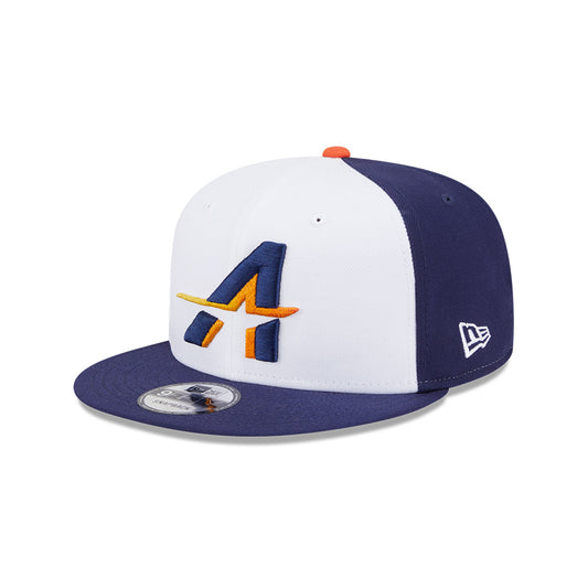 Houston Astros New Era 2025 City Connect 9FIFTY Snapback Hat - White/Navy