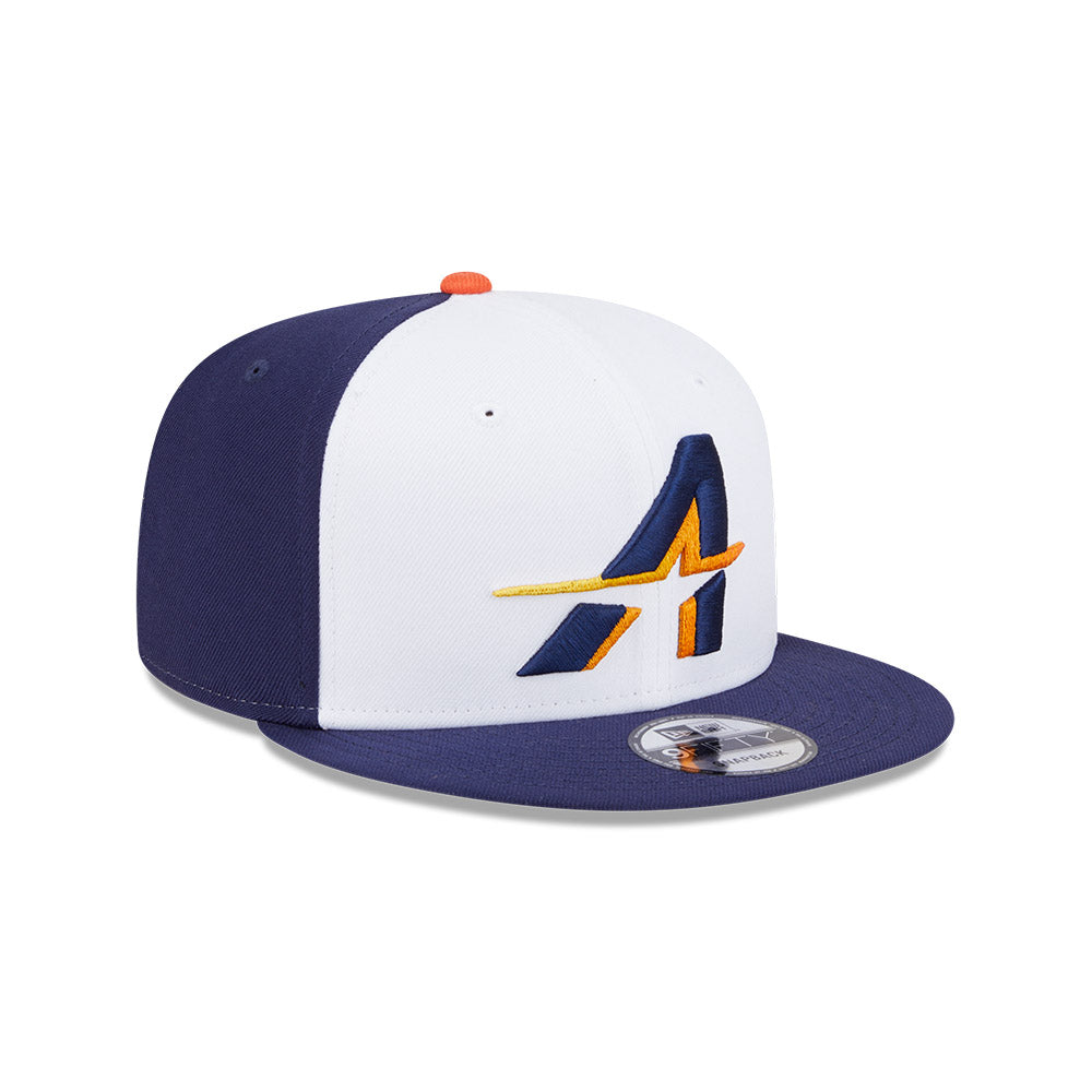 Houston Astros New Era 2025 City Connect 9FIFTY Snapback Hat - White/Navy