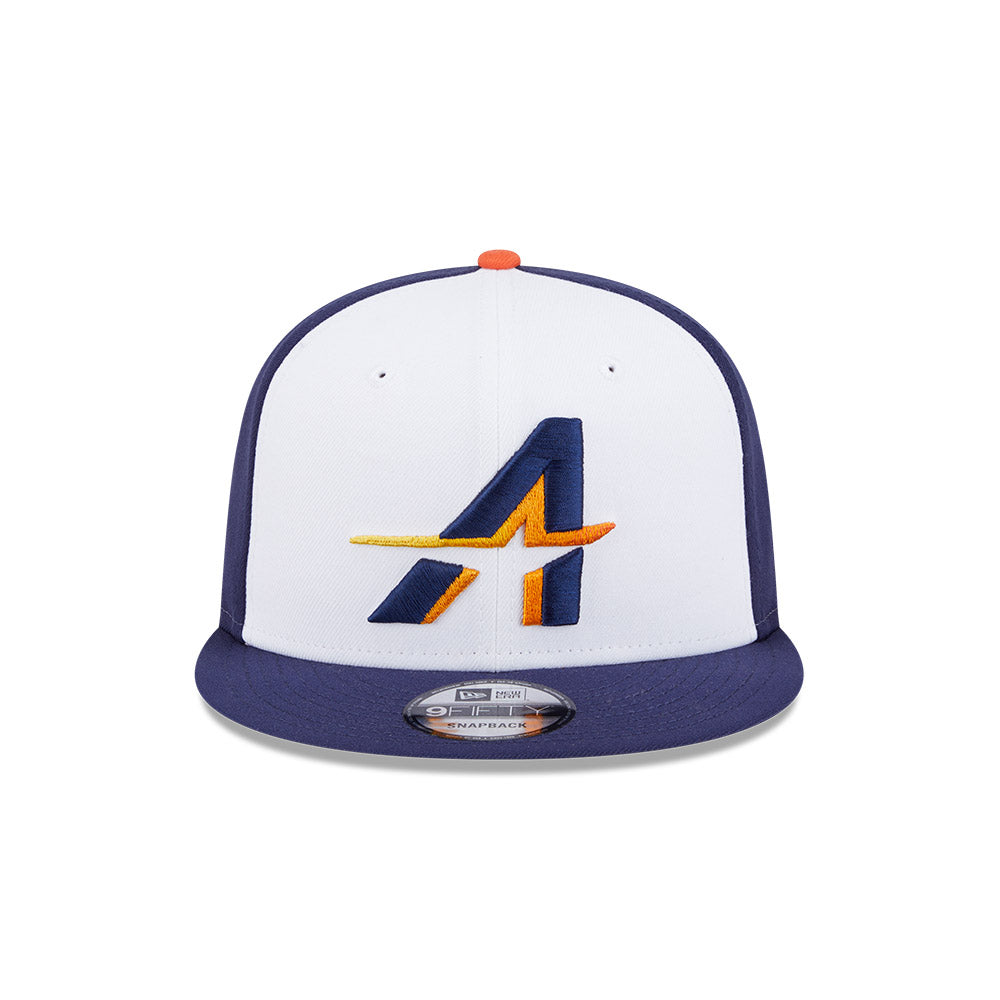 Houston Astros New Era 2025 City Connect 9FIFTY Snapback Hat - White/Navy