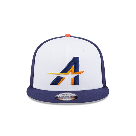 Houston Astros New Era 2025 City Connect 9FIFTY Snapback Hat - White/Navy