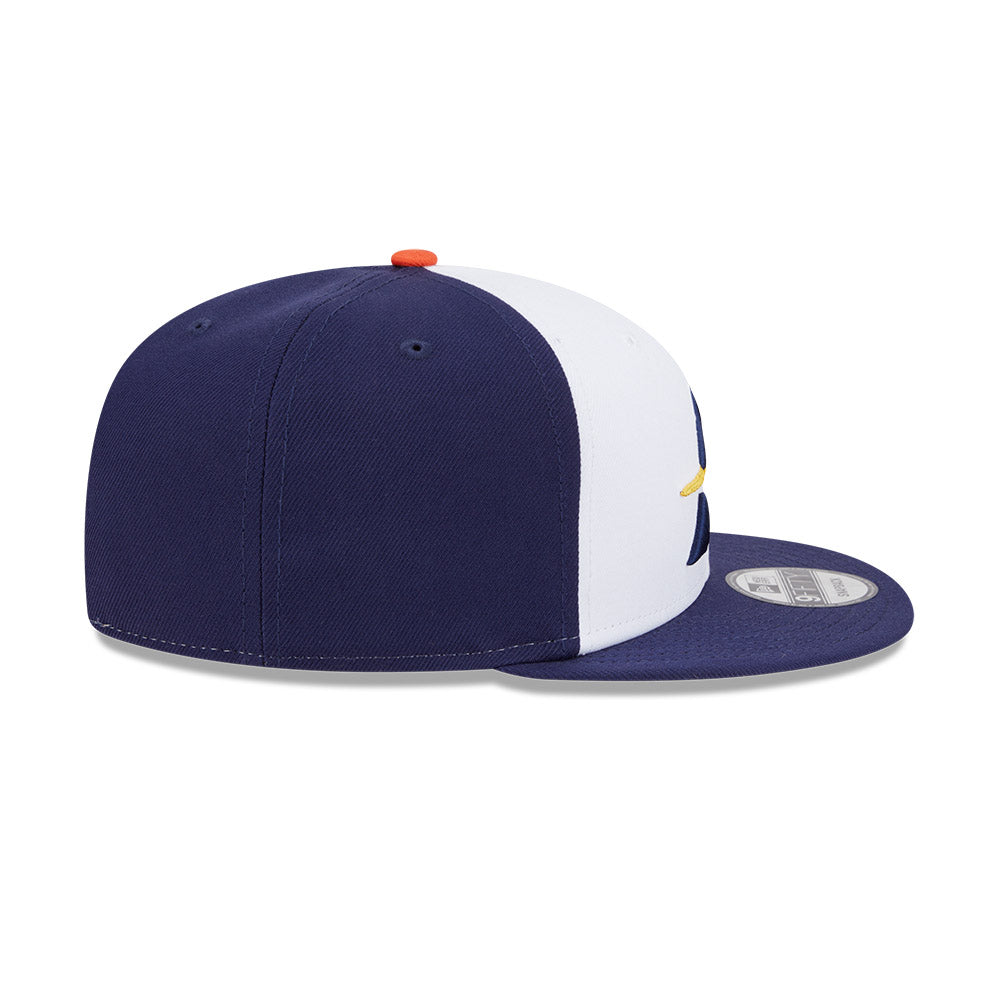 Houston Astros New Era 2025 City Connect 9FIFTY Snapback Hat - White/Navy