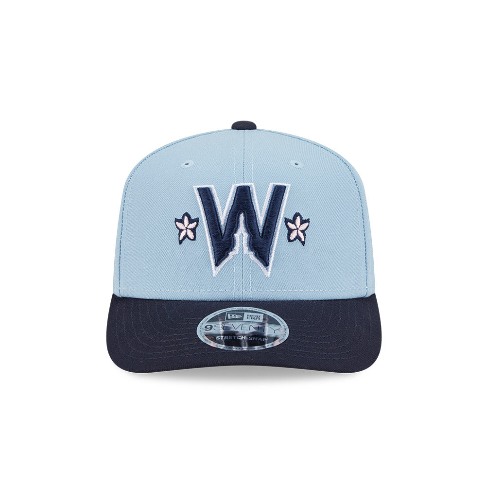 Washington Nationals New Era 2025 City Connect 9SEVENTY Adjustable Hat - Light Blue/Navy