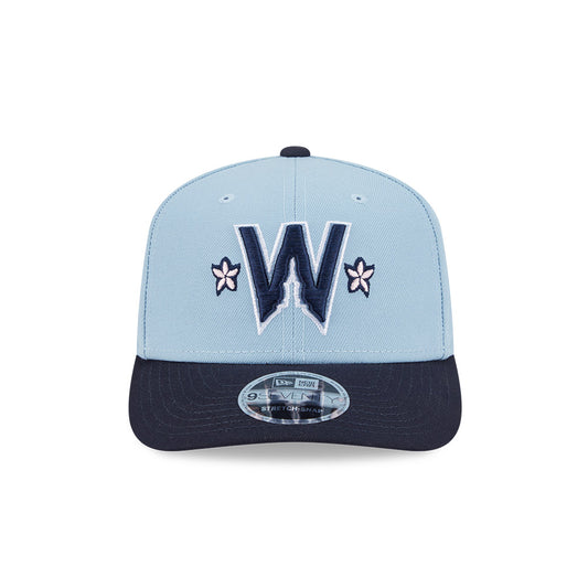 Washington Nationals New Era 2025 City Connect 9SEVENTY Adjustable Hat - Light Blue/Navy