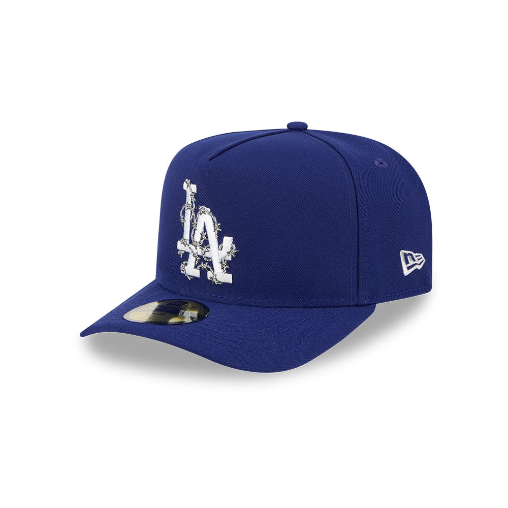 Los Angeles Dodgers New Era FENCE Exclusive A-Frame 59Fifty Fitted Hat -Royal