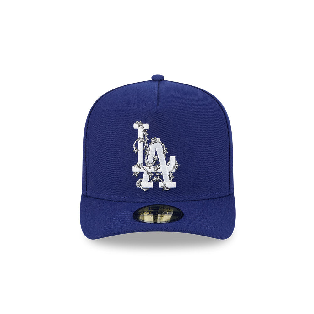 Los Angeles Dodgers New Era FENCE Exclusive A-Frame 59Fifty Fitted Hat -Royal