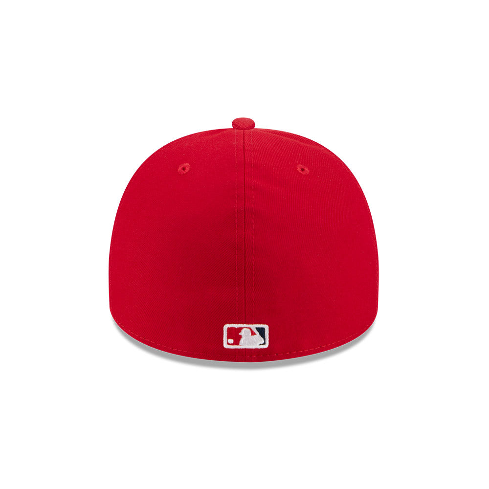 Anaheim Angels New Era FENCE Exclusive A-Frame 59Fifty Fitted Hat - Red