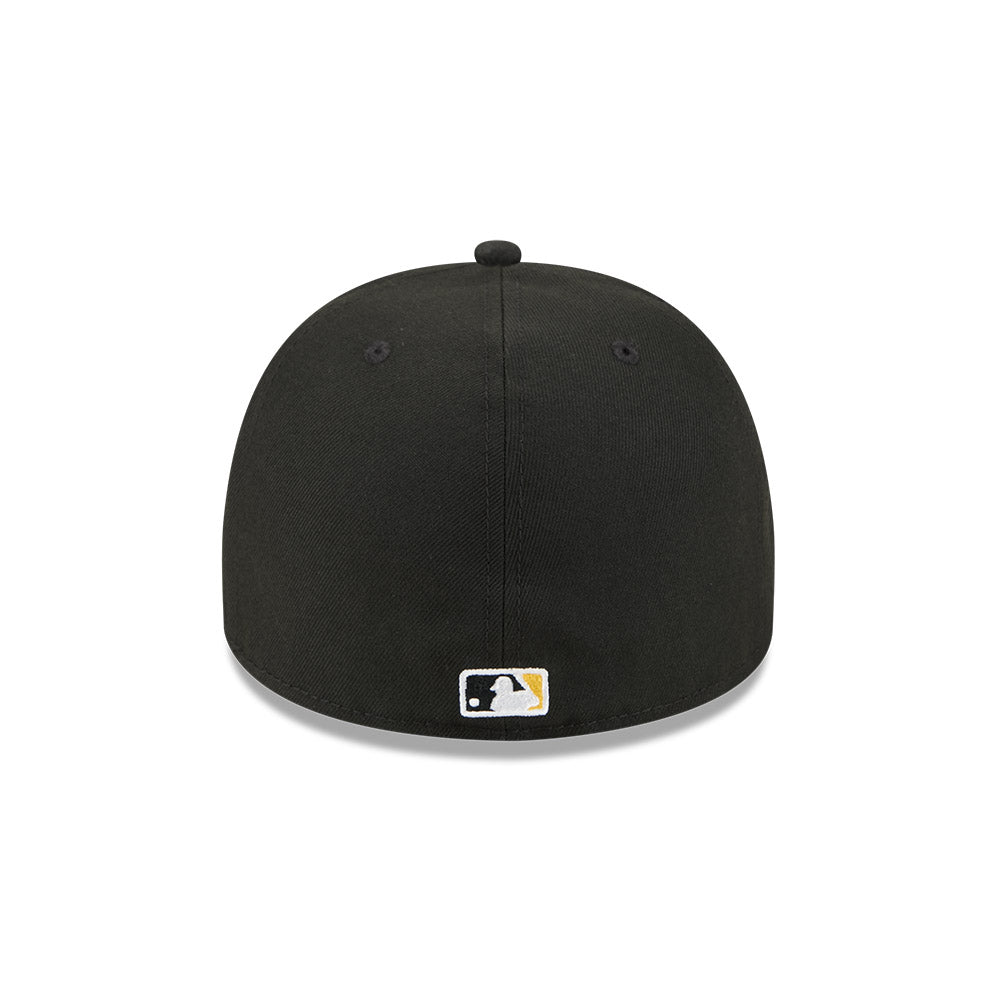 Pittsburgh Pirates New Era FENCE Exclusive A-Frame 59Fifty Fitted Hat - Black