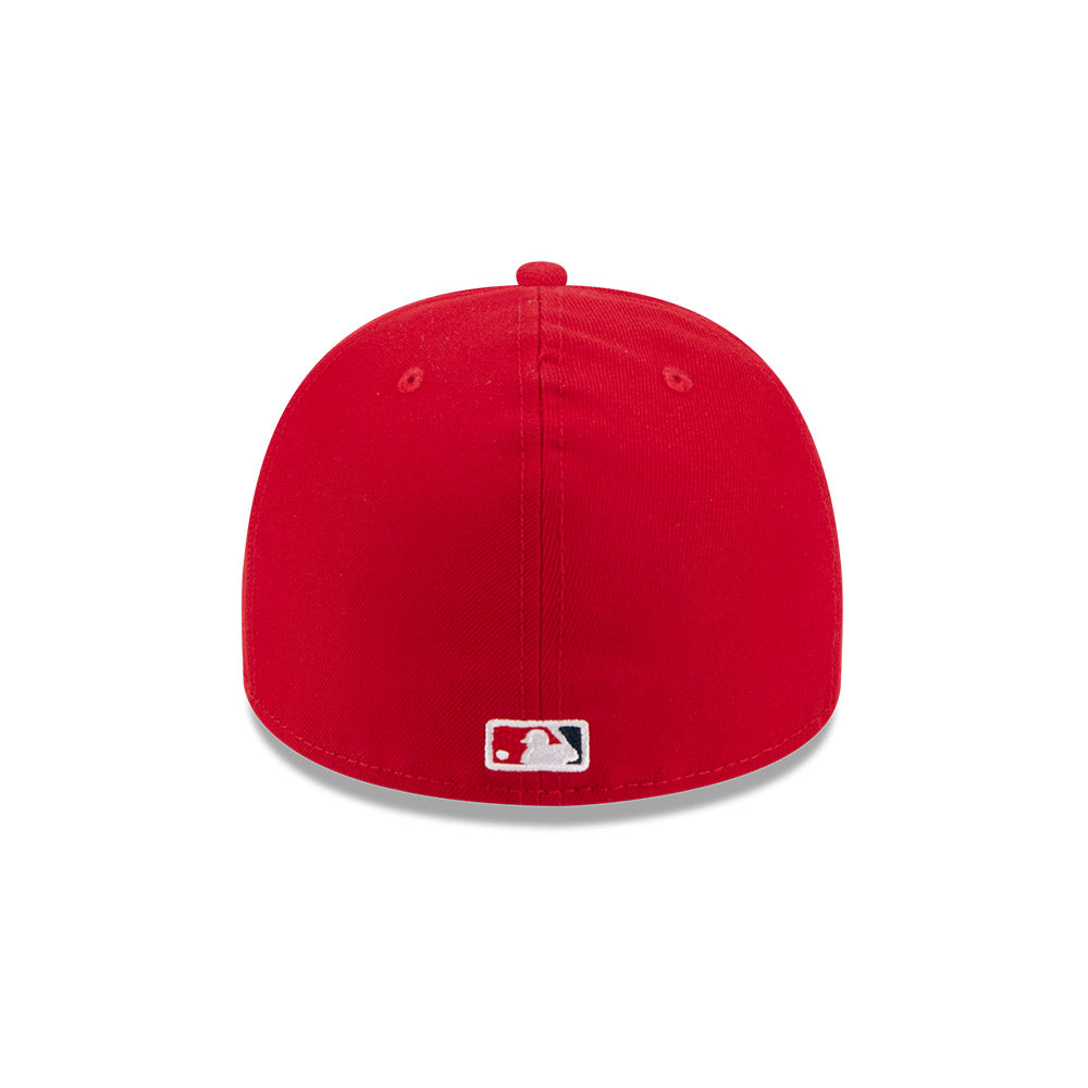 Washington Nationals New Era FENCE Exclusive A-Frame 59Fifty Fitted Hat - Red