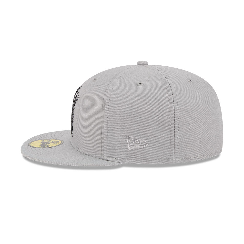 New York Yankees New Era CRACKED Exclusive 59Fifty Fitted Hat - Gray