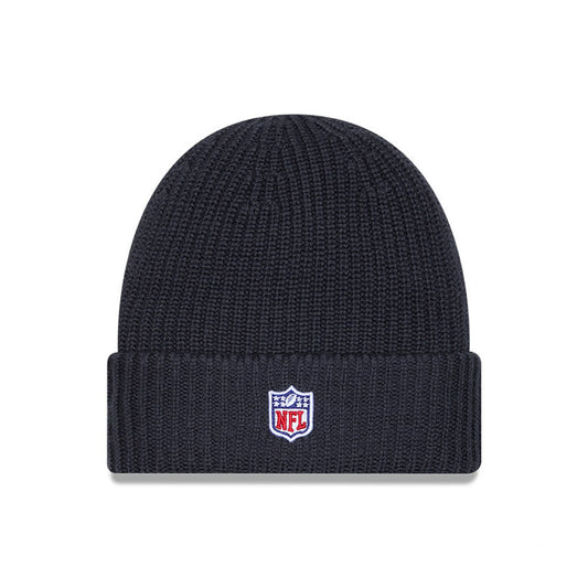 Washington Commanders New Era 2025 Sideline Cold Weather Cuffed Knit Hat - Charcoal