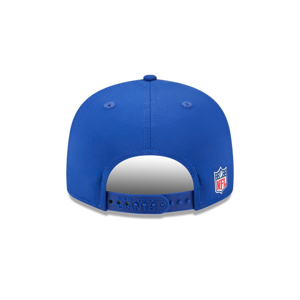 New York Giants New Era 2025 Sideline Split Panel 9FIFTY Snapback Hat -Royal