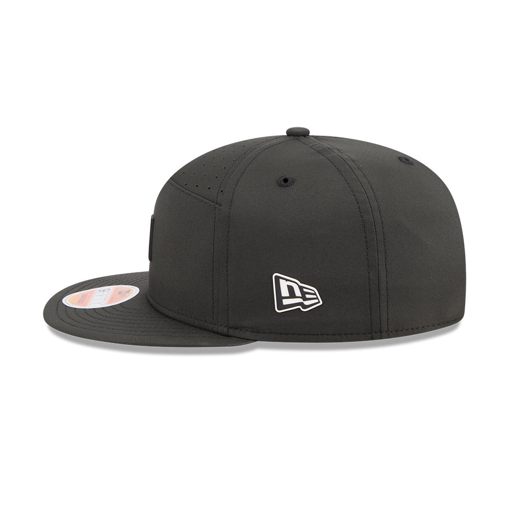 New Orleans New Era 2025 Sideline Split Panel 9FIFTY Snapback Hat -Black
