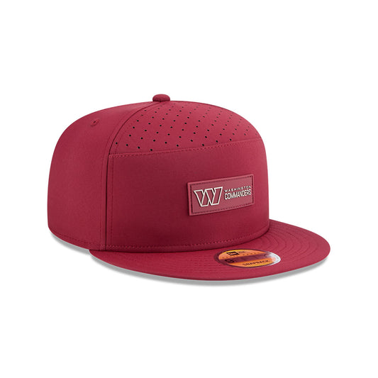Washington Commanders New Era 2025 Sideline Split Panel 9FIFTY Snapback Hat - Burgundy