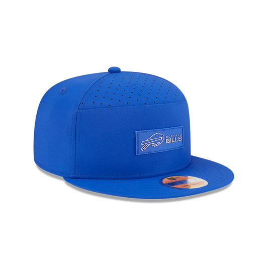 Buffalo Bills New Era 2025 Sideline Split Panel 9FIFTY Snapback Hat - Royal