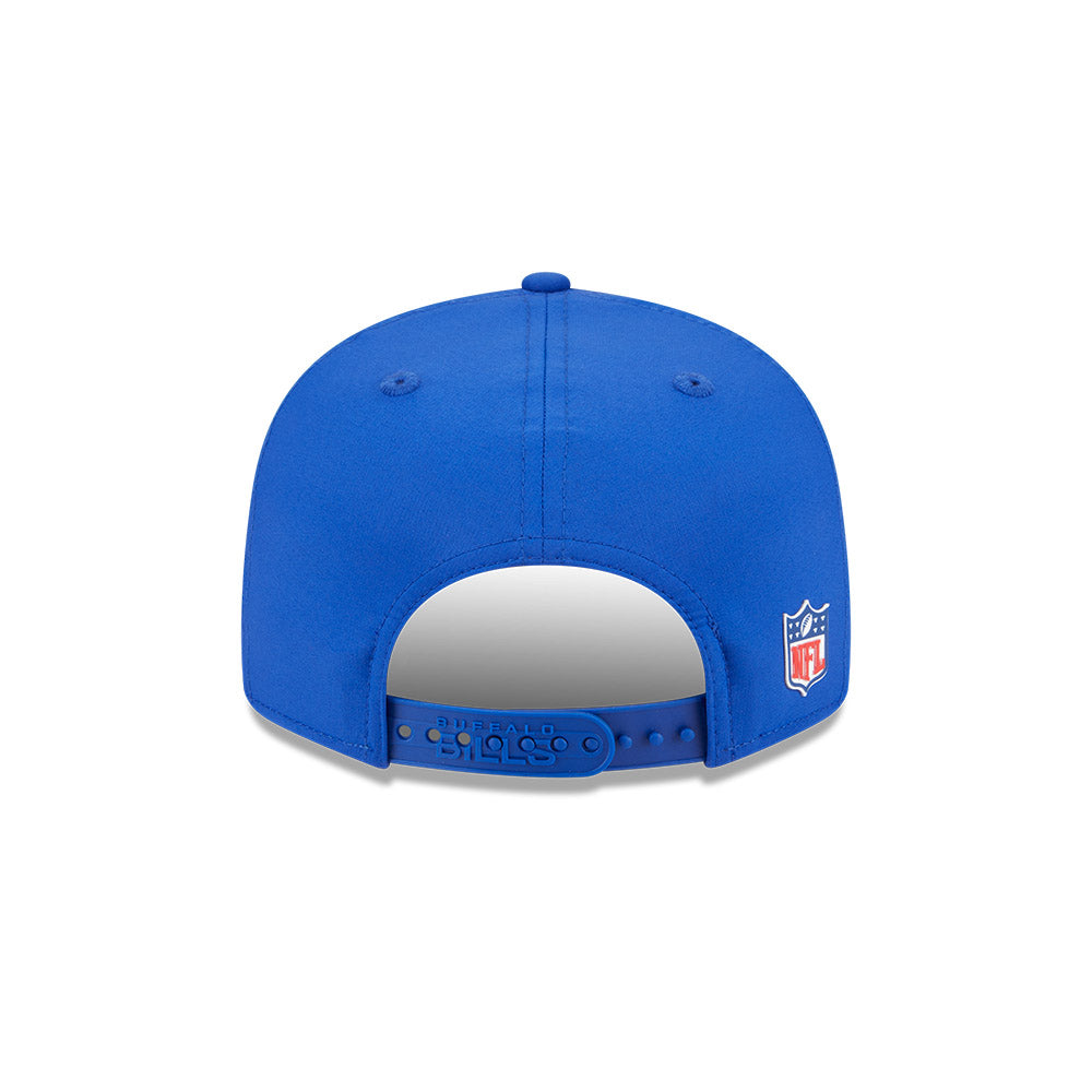 Buffalo Bills New Era 2025 Sideline Split Panel 9FIFTY Snapback Hat - Royal