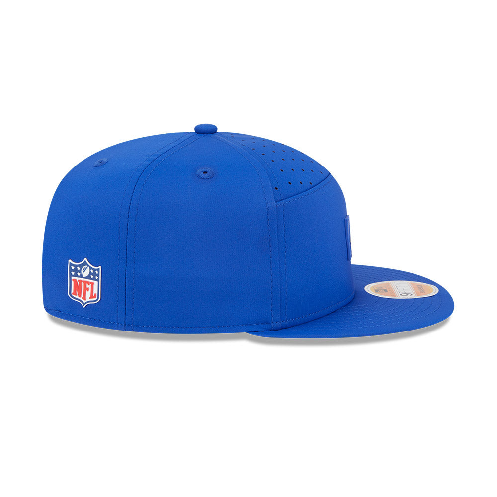 Buffalo Bills New Era 2025 Sideline Split Panel 9FIFTY Snapback Hat - Royal