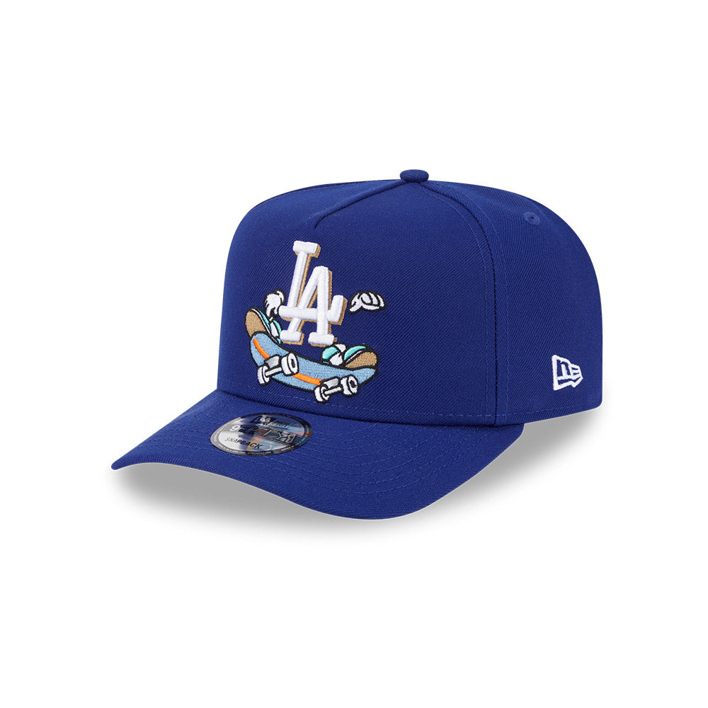 Los Angeles Dodgers New Era CARTOON SERIES A-Frame 9Fifty Snapback MLB Hat - Royal